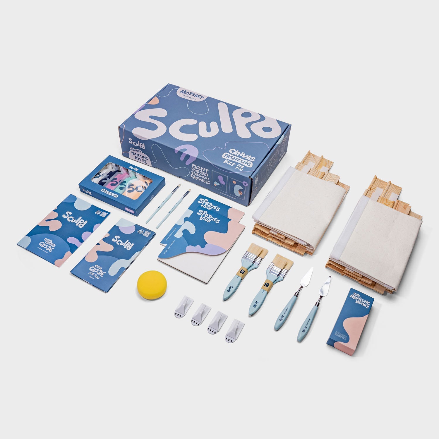 Kit di Pittura Astratta per Due