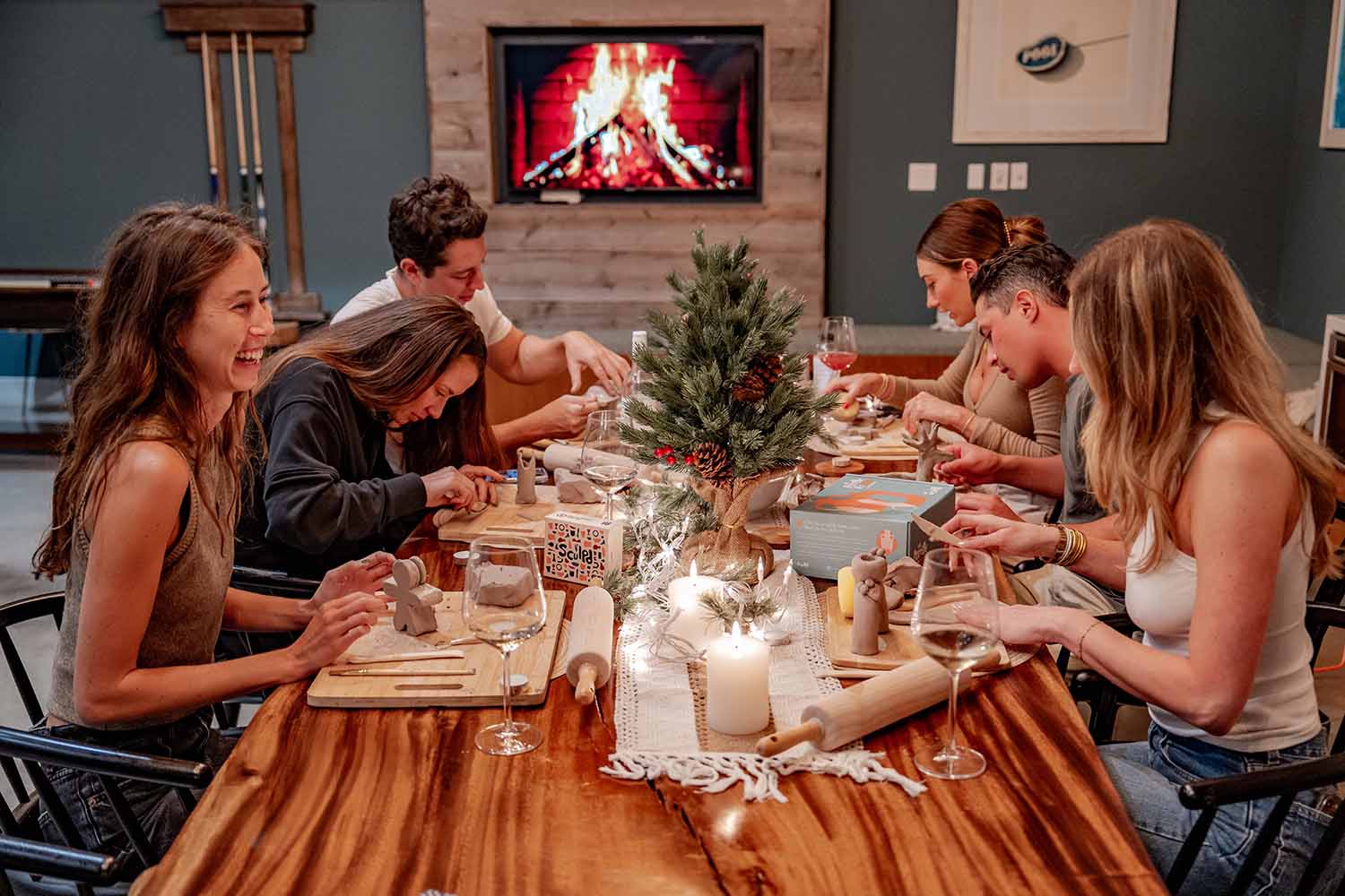 Family activity with Sculpd pottery kit