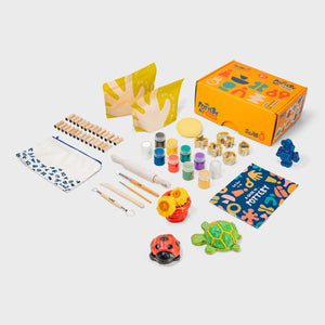 Neues Sculpd Kids Töpfer-Komplettset Weiß BG