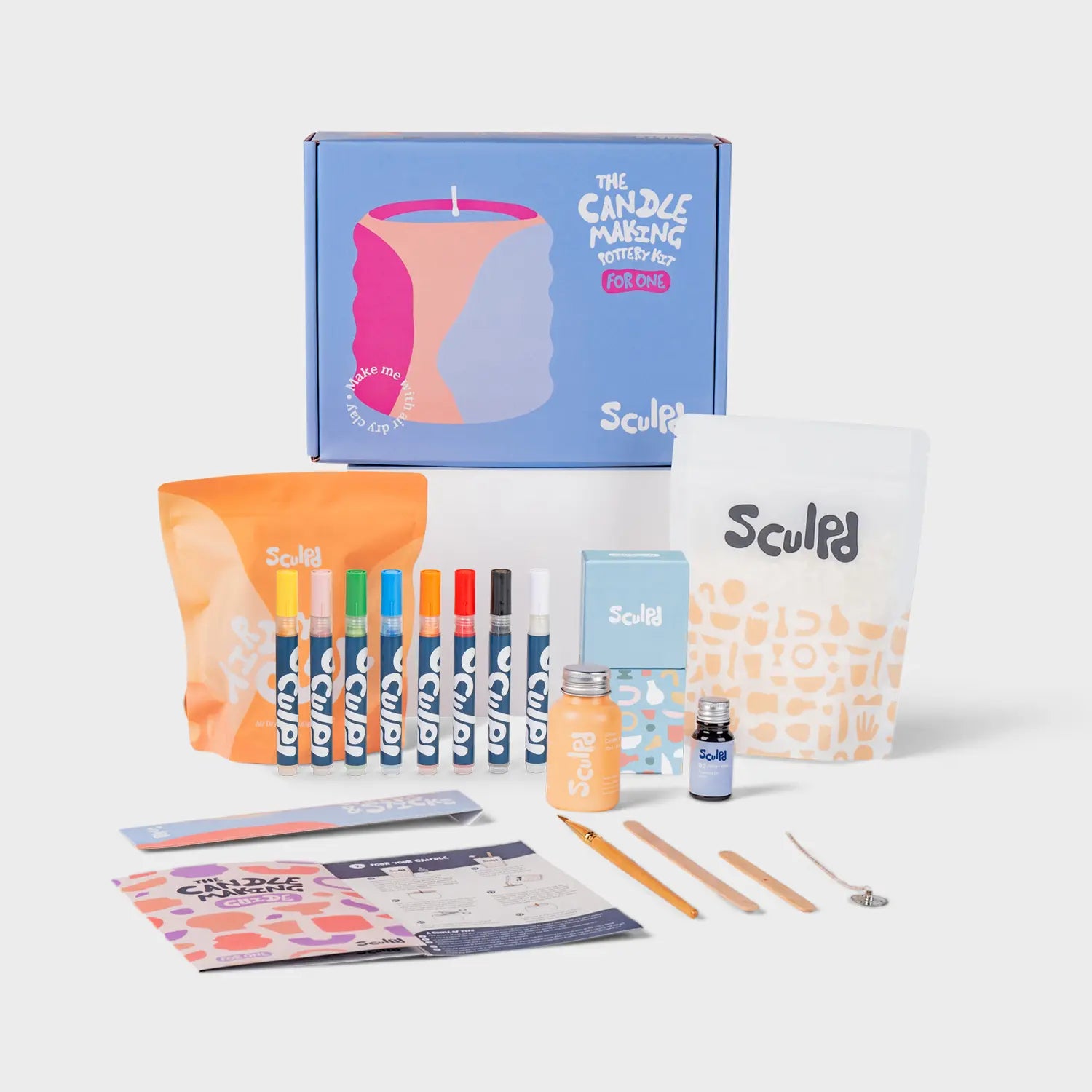 One Candle Favourite Pens Candle Making Kit