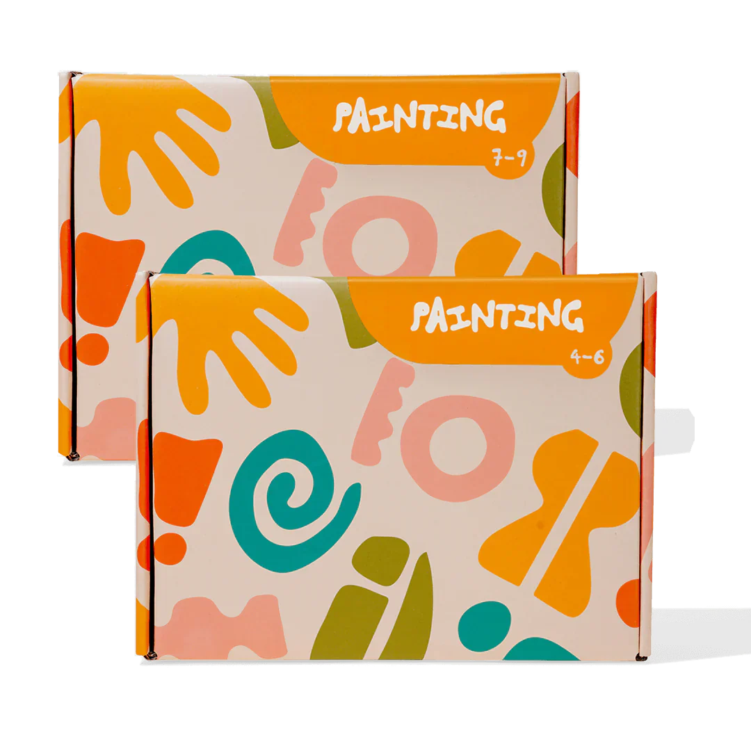 Sculpd kids canvas kit painting gift box