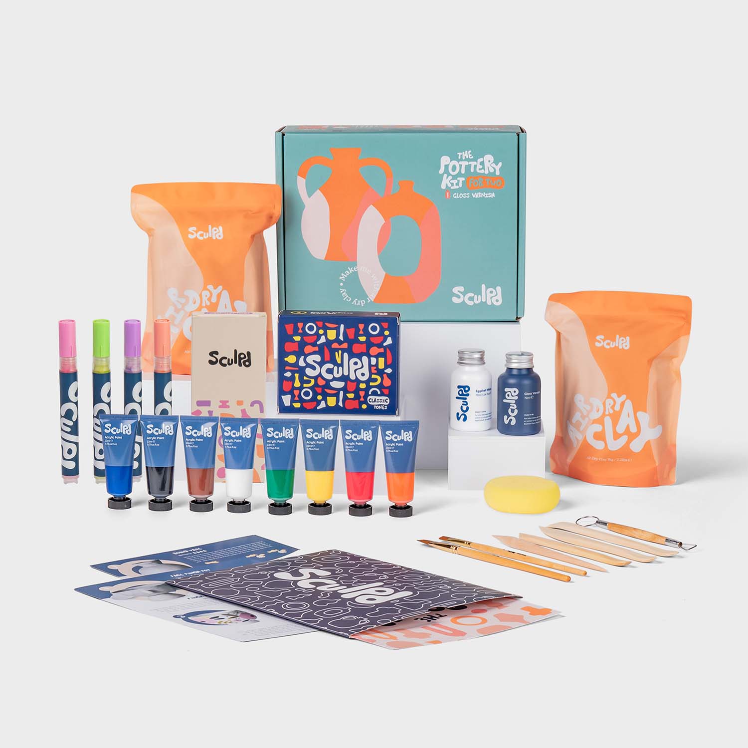 Sculpd Pottery Kit