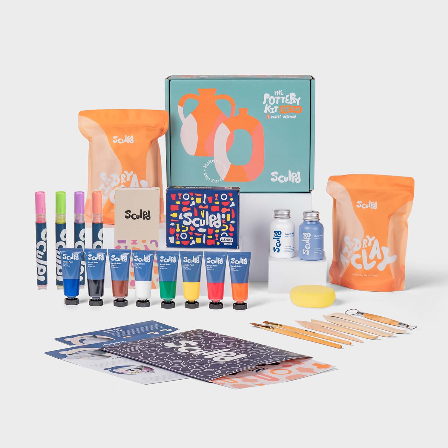 Sculpd Pottery Kit