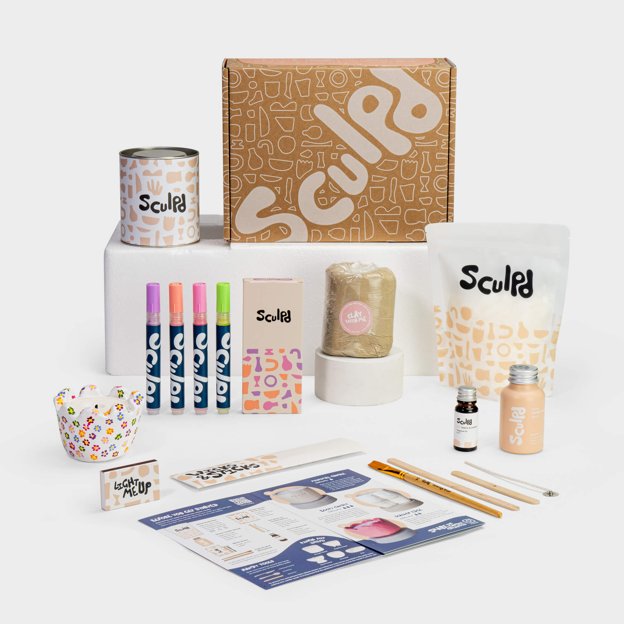 Kit per la creazione di candele Sculpd