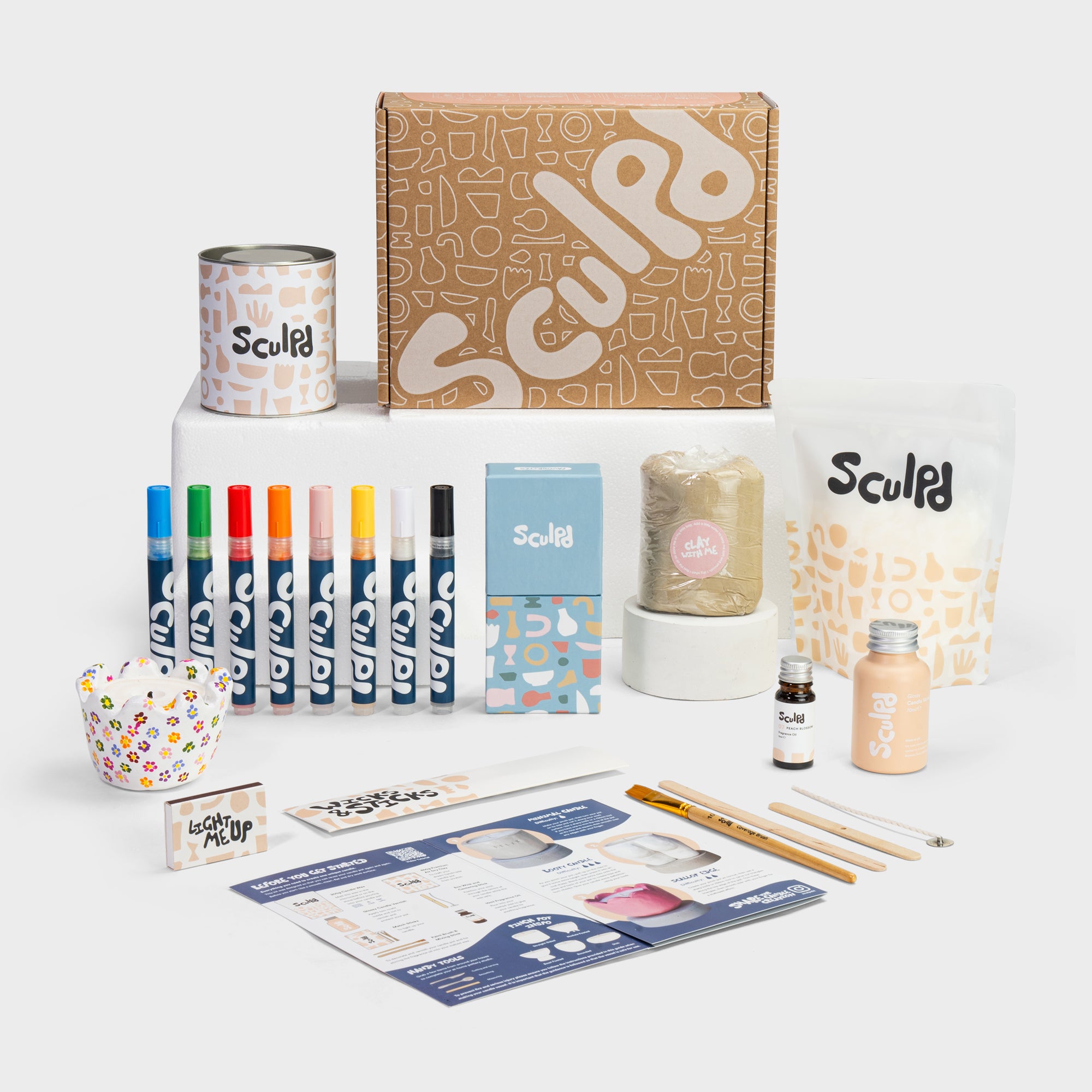 Kit per la creazione di candele Sculpd