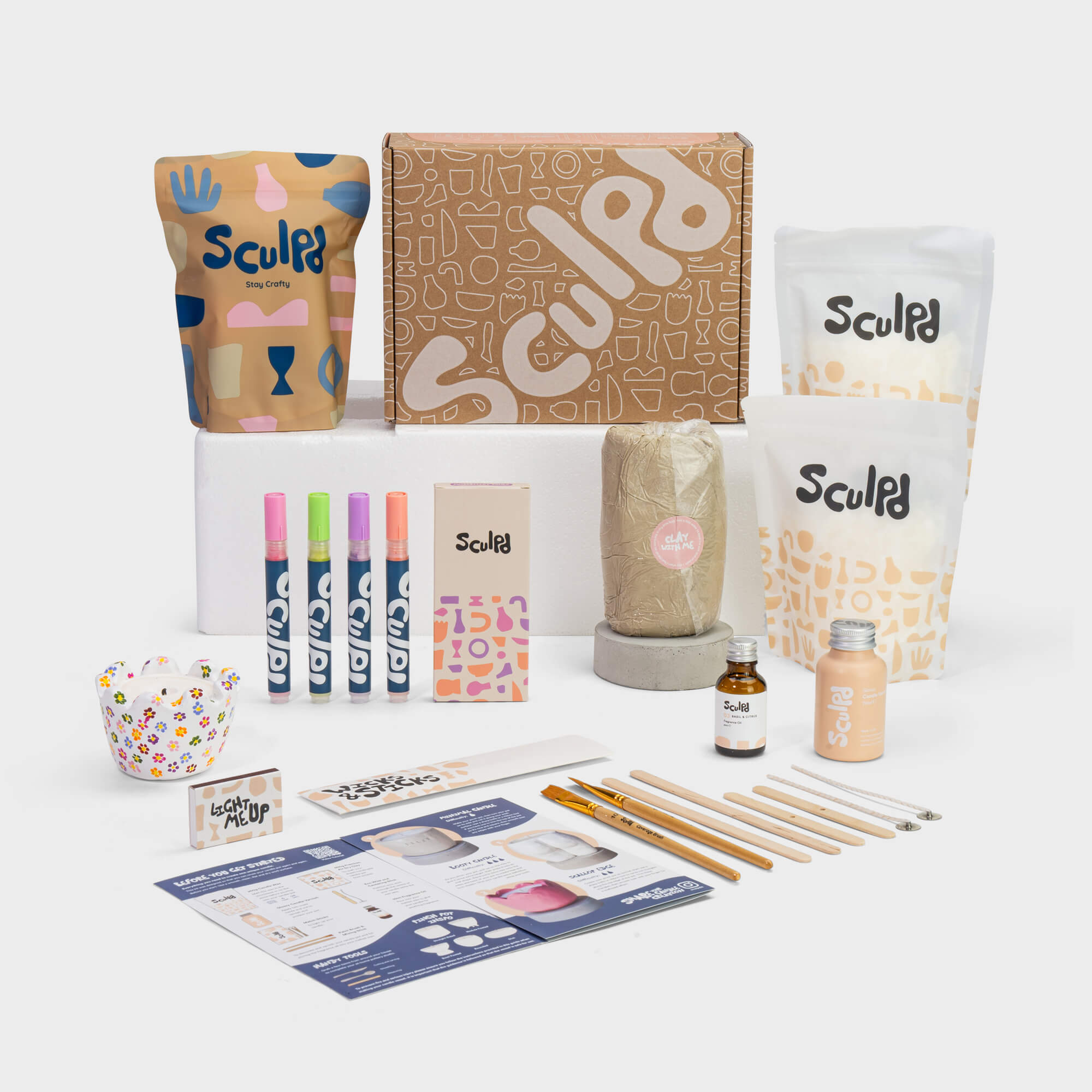 Kit per la creazione di candele Sculpd