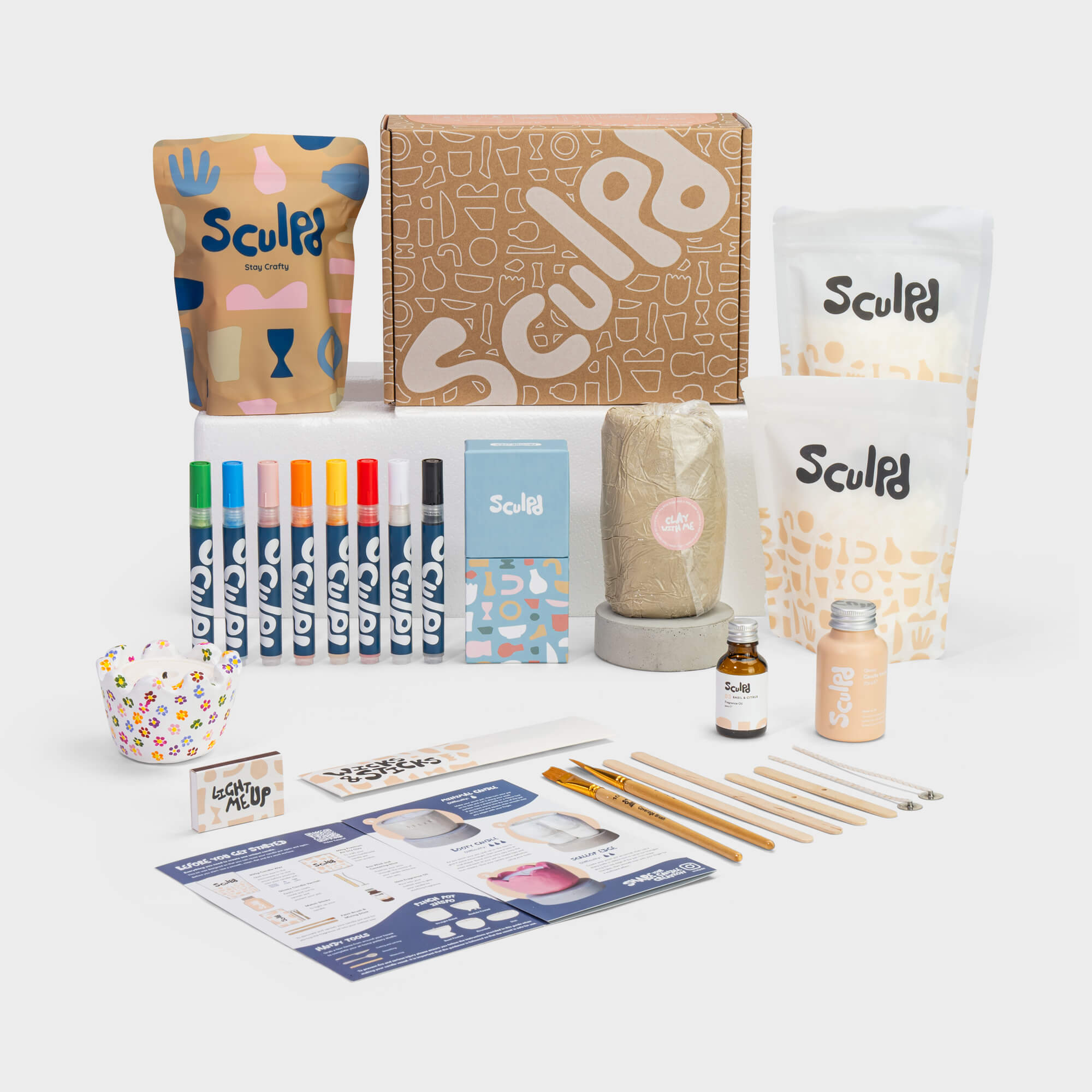 Kit per la creazione di candele Sculpd