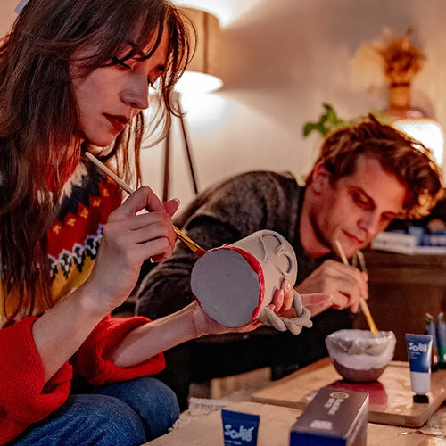 Pottery Kit Date Night with Pottery Date Night Bundle