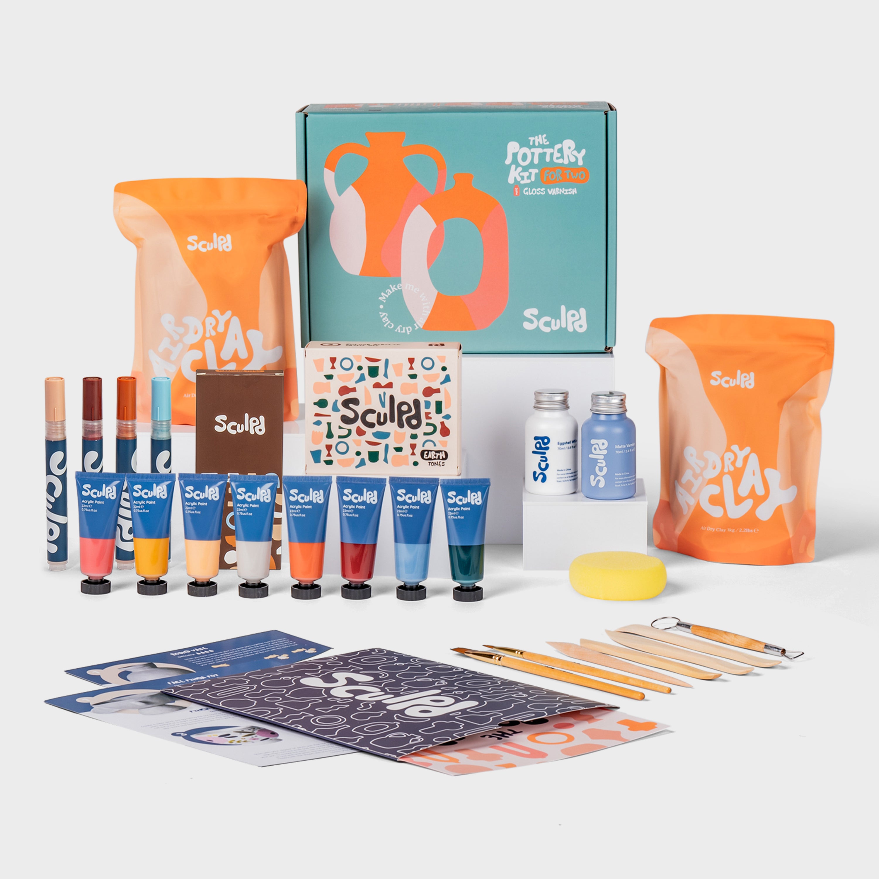 Sculpd Töpfer-Set