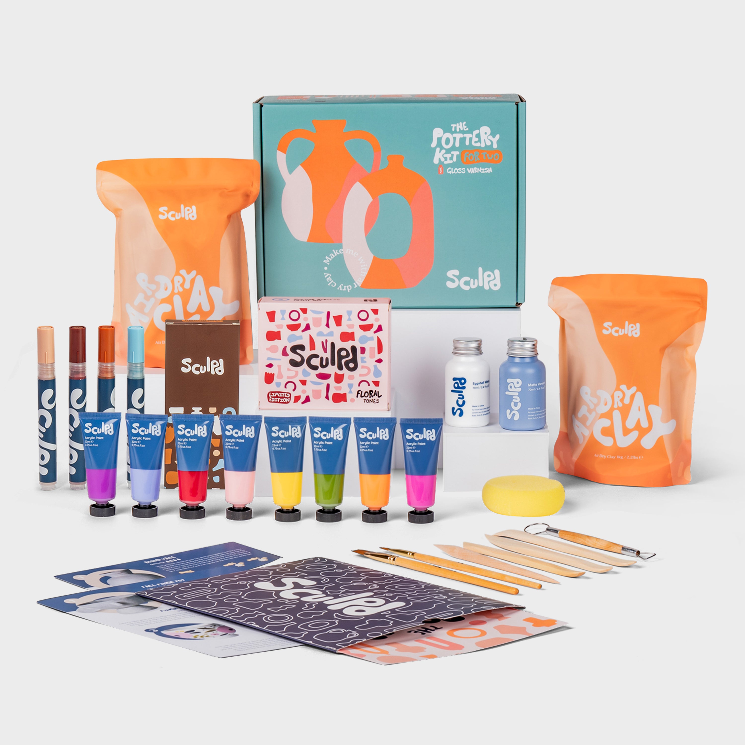 Sculpd Töpfer-Set