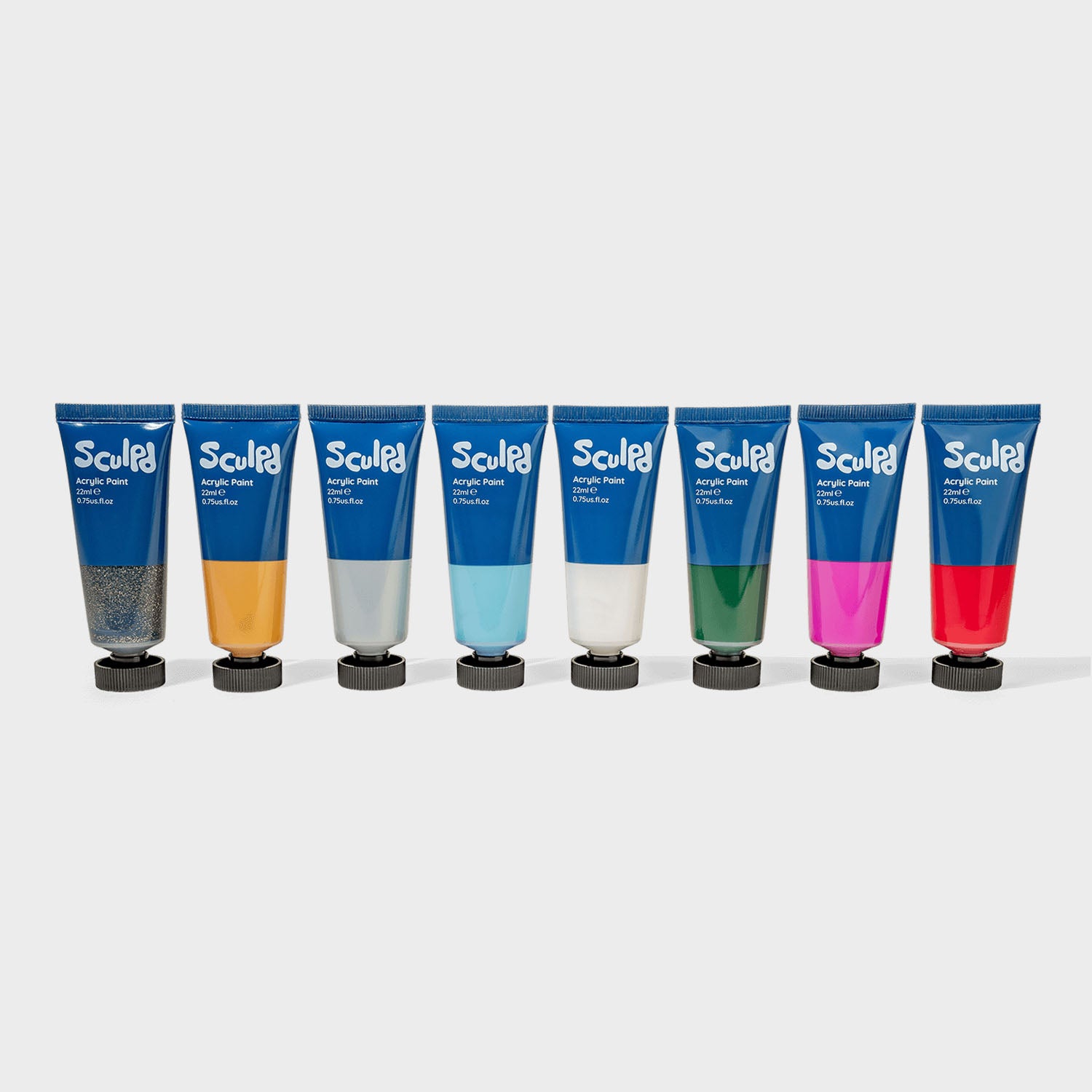 Jewel Tones Acrylic Paint Set - Limited Edition