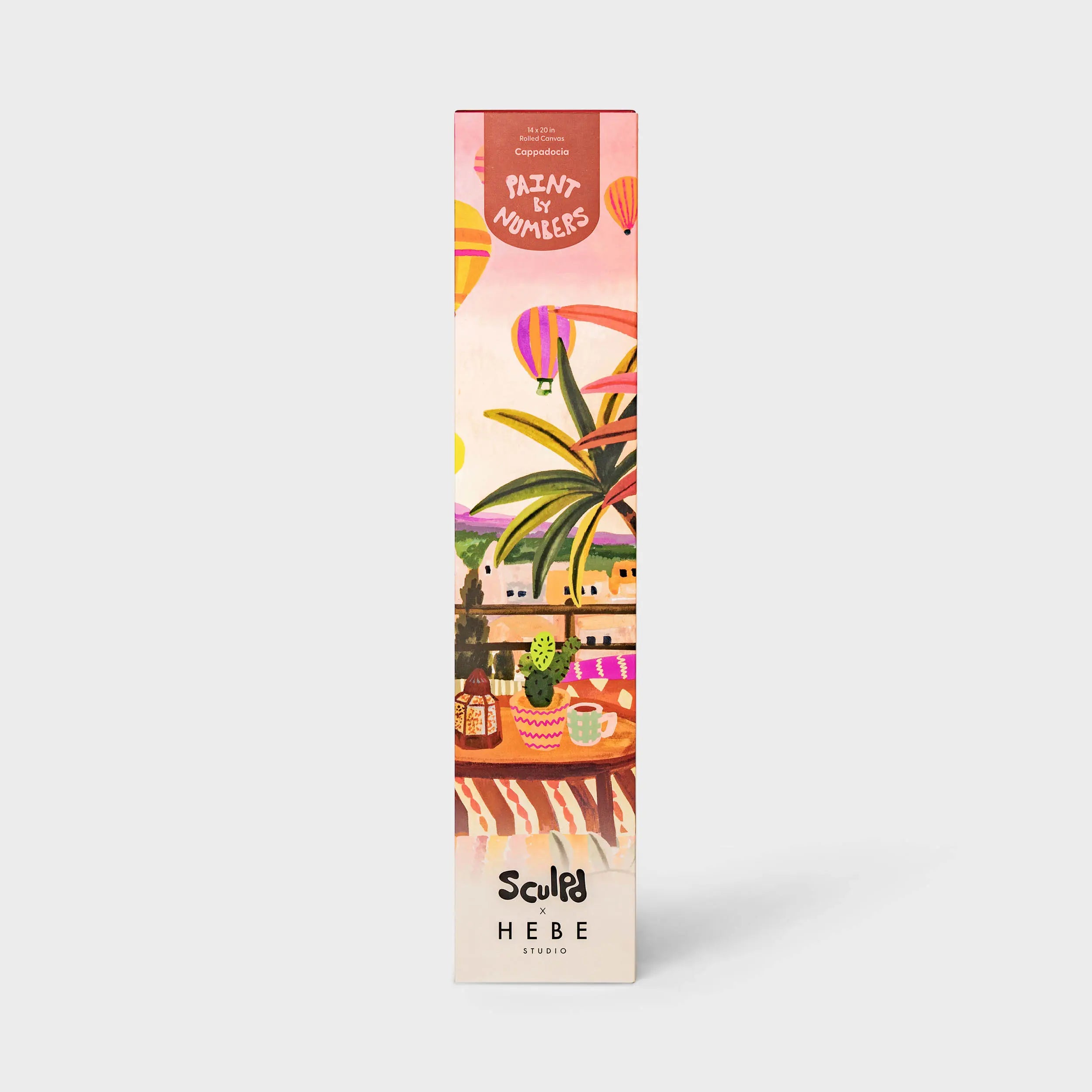 Sculpd Paint By Numbers x Hebe Cappadocia