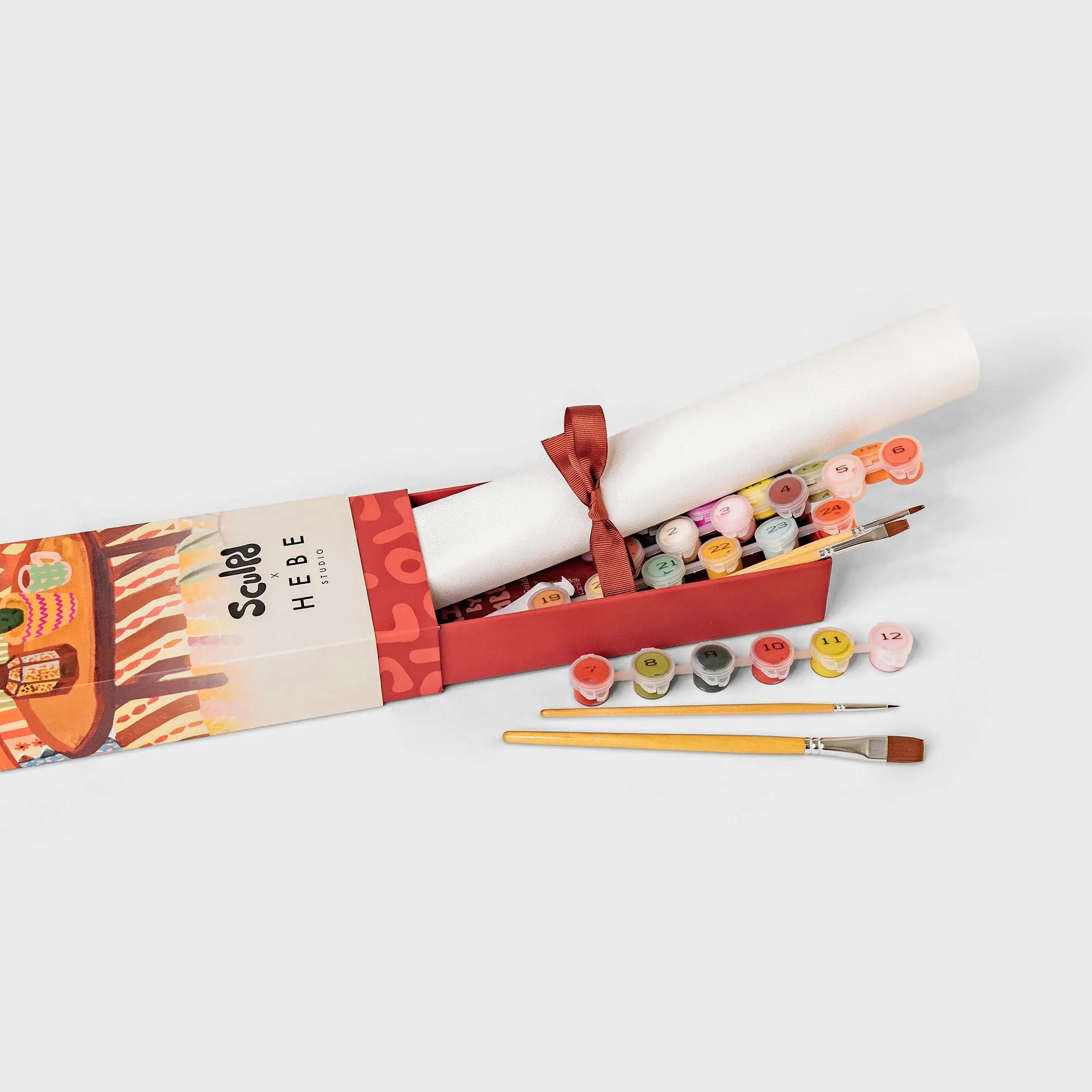 Sculpd Paint By Numbers x Hebe Open Kit
