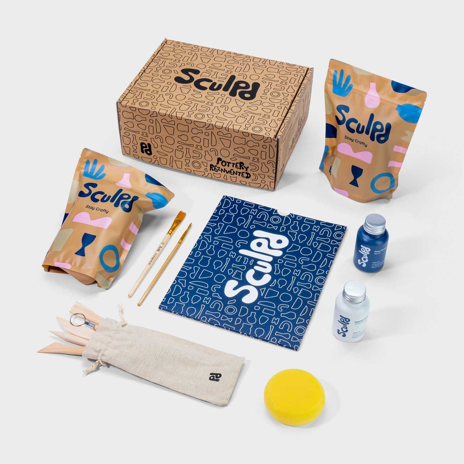 Sculpd Pottery Kit