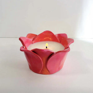 Tulpenkerzen-Kreation