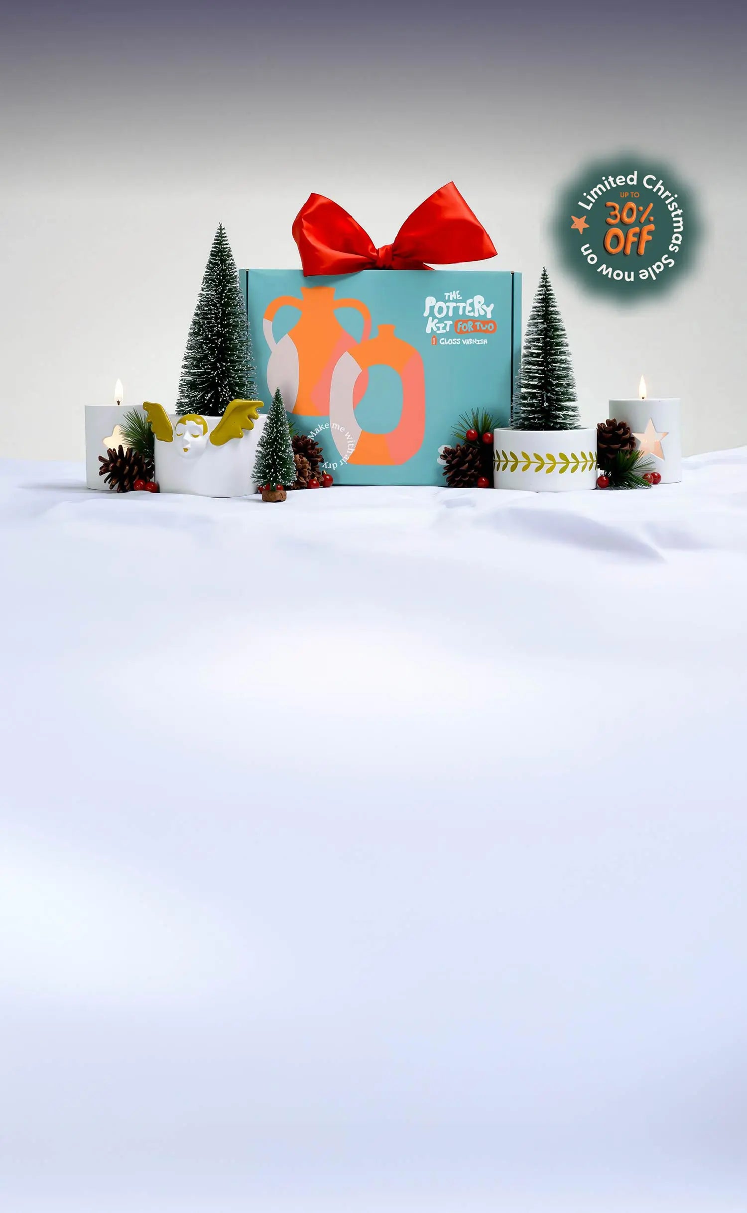Christmas Limited Offer Sale Messaging Homepage Hero Mobile Banner