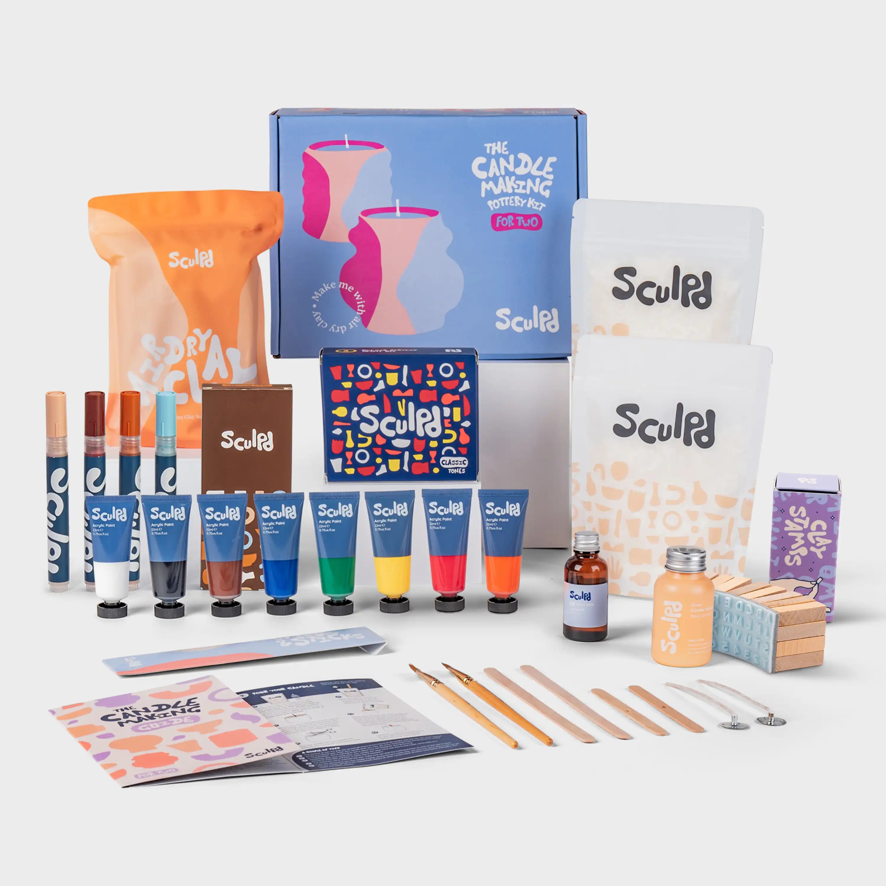 Ultimate Candle and Classic Tones with Terracotta Pens and Clay Letter Stamps