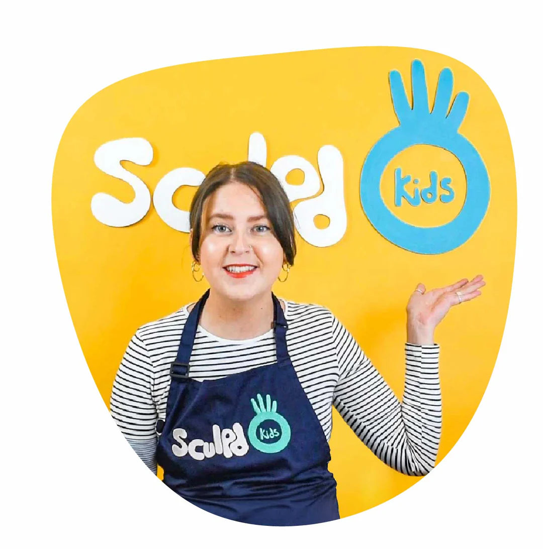 Screen free activity with Sculpd kids