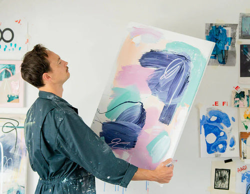 Small Abstract Painting Kit