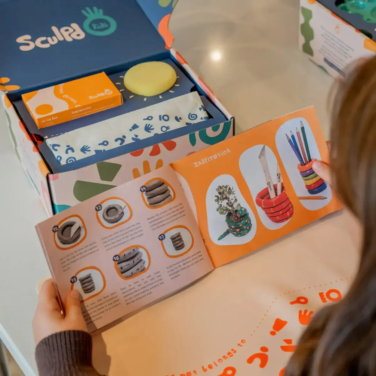Banner adatto ai principianti per la lista dei kit per bambini Sculpd EU