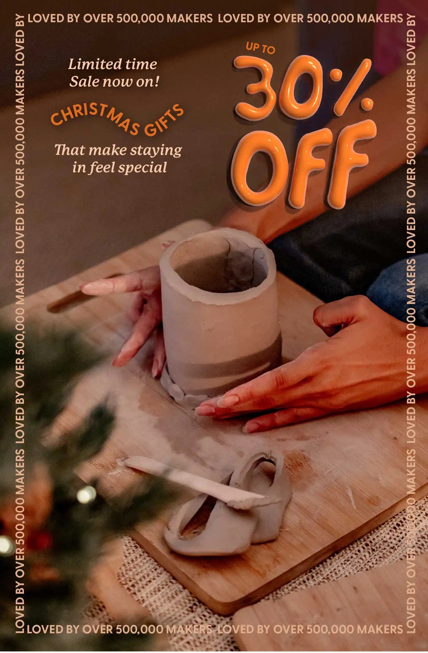 Christmas Limited Offer Sale Messaging Collection Hero Mobile Banner