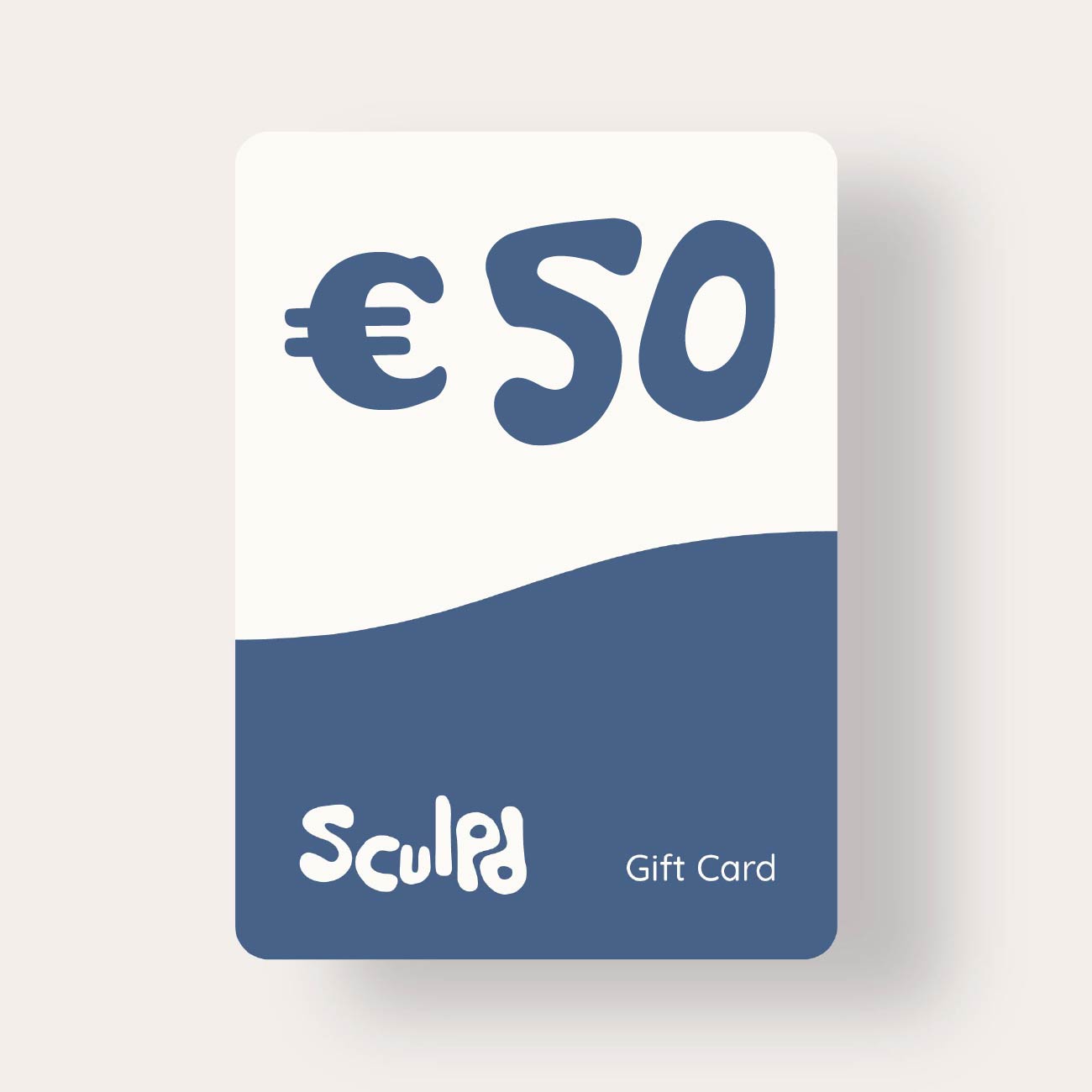 Carte-cadeau numérique Sculpd