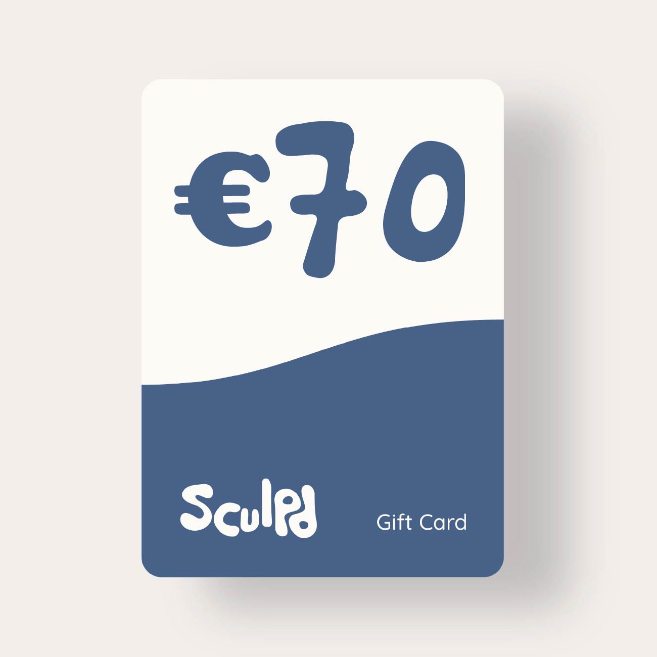 Carte-cadeau numérique Sculpd