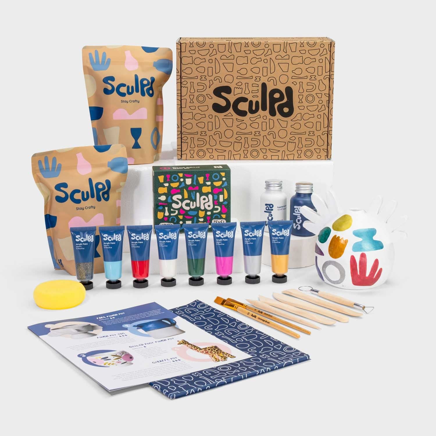 Sculpd Pottery Kit