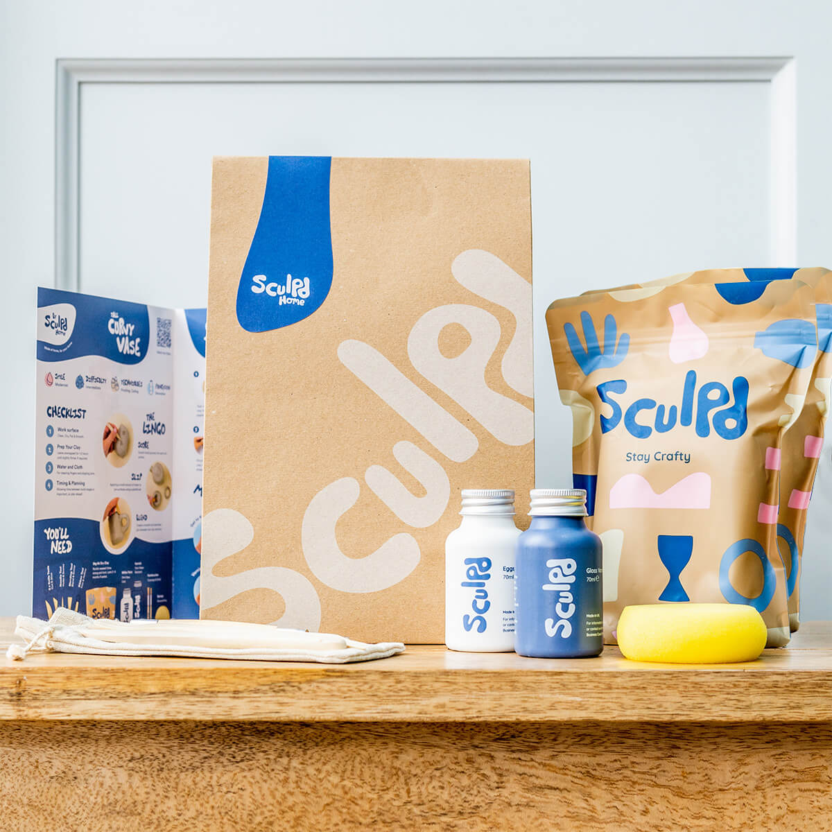 Kit di Ceramica Sculpd Home: Mensola Mini per Cosmetici